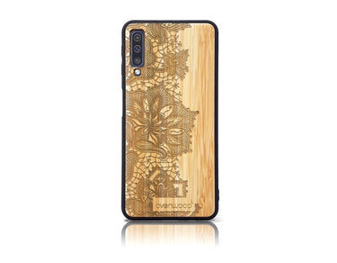 Coque arrière FLEURS Samsung Galaxy A7